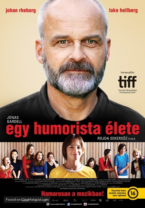 En komikers Uppv&auml;xt - Hungarian Movie Poster