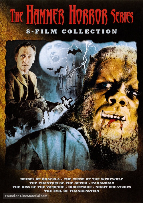 The Curse of the Werewolf - DVD movie cover