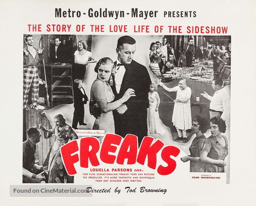 Freaks - Re-release movie poster