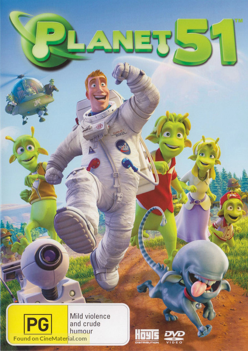 Planet 51 - Australian Movie Cover