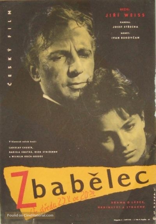 Zbabelec - Czech Movie Poster