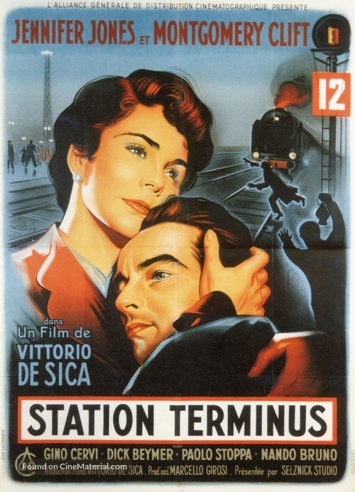 Stazione Termini - French Movie Poster
