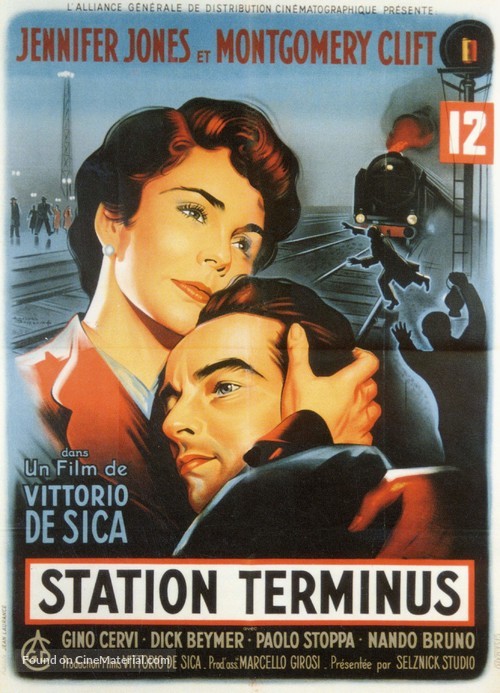 Stazione Termini - French Movie Poster