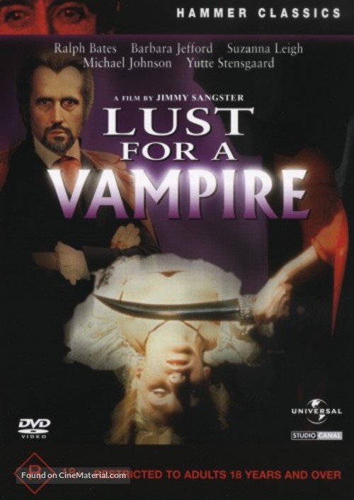 Lust for a Vampire - Australian Movie Cover