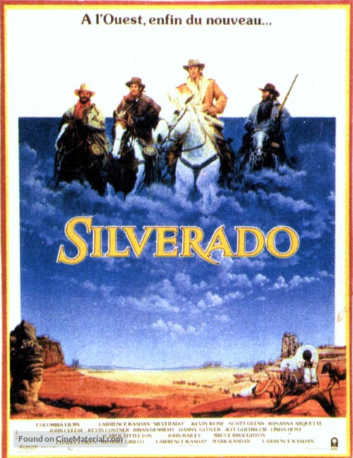 Silverado - French Movie Poster