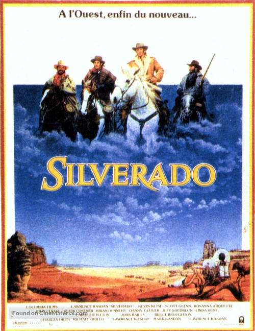 Silverado - French Movie Poster