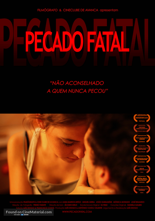 Pecado Fatal - Portuguese Movie Poster