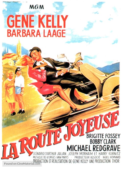 The Happy Road - French Movie Poster