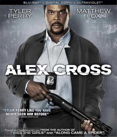 Alex Cross - Blu-Ray movie cover