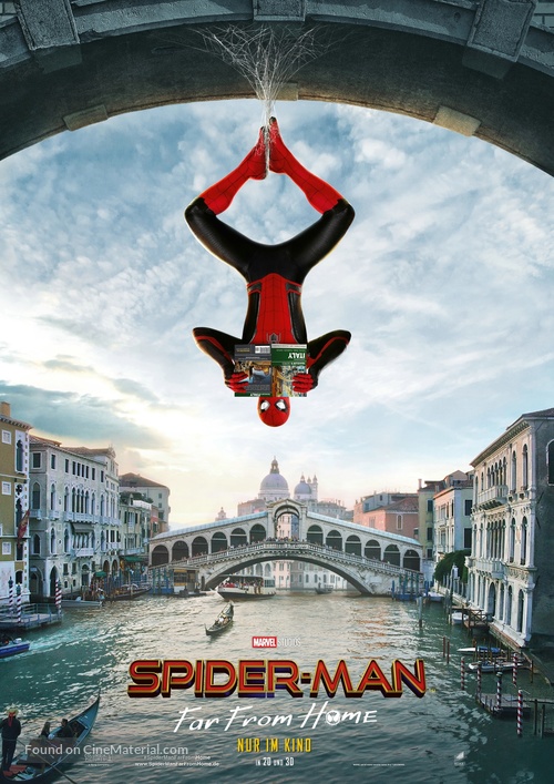 Spider-Man: Far From Home - German Movie Poster