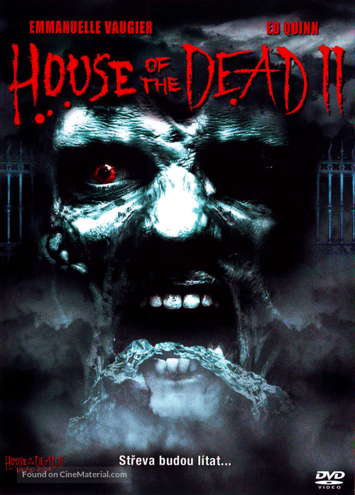 House Of The Dead 2 - Czech DVD movie cover