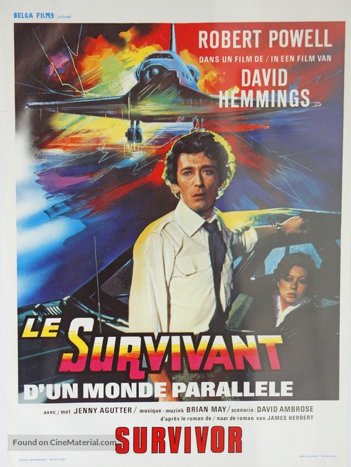 The Survivor - Belgian Movie Poster
