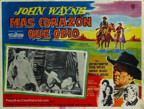 The Searchers - Mexican poster