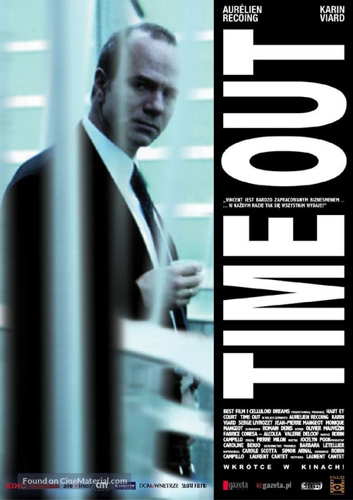 Emploi du temps, L&#039; - Polish Movie Poster