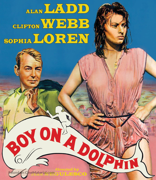 Boy on a Dolphin - Blu-Ray movie cover