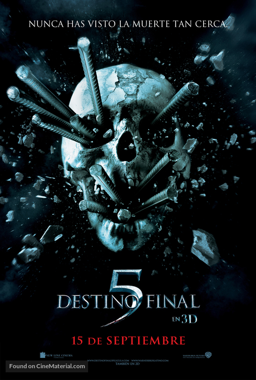 Final Destination 5 - Chilean Movie Poster