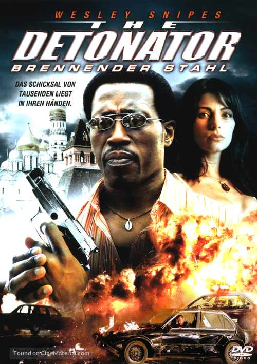 The Detonator - German DVD movie cover