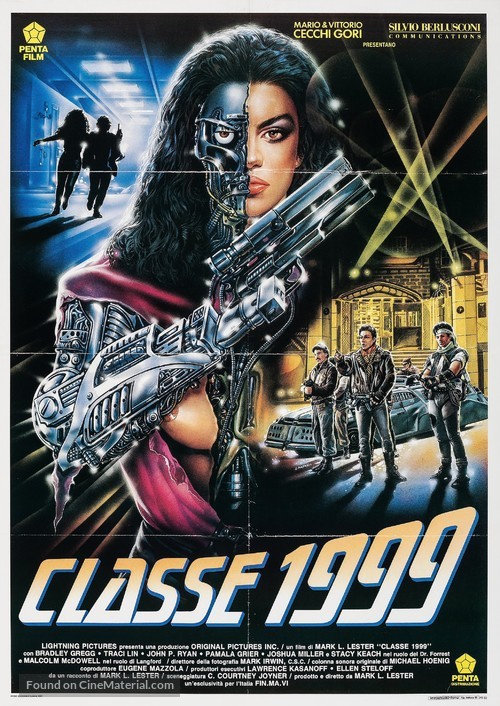Class of 1999 - Italian Movie Poster