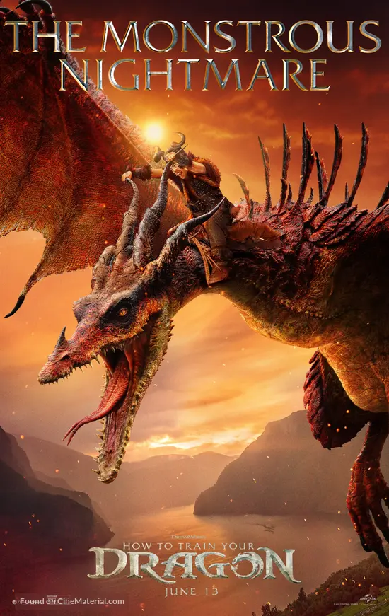 How to Train Your Dragon - Movie Poster
