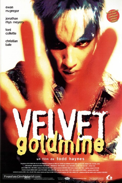 Velvet Goldmine - Spanish Movie Poster