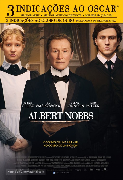 Albert Nobbs - Brazilian Movie Poster