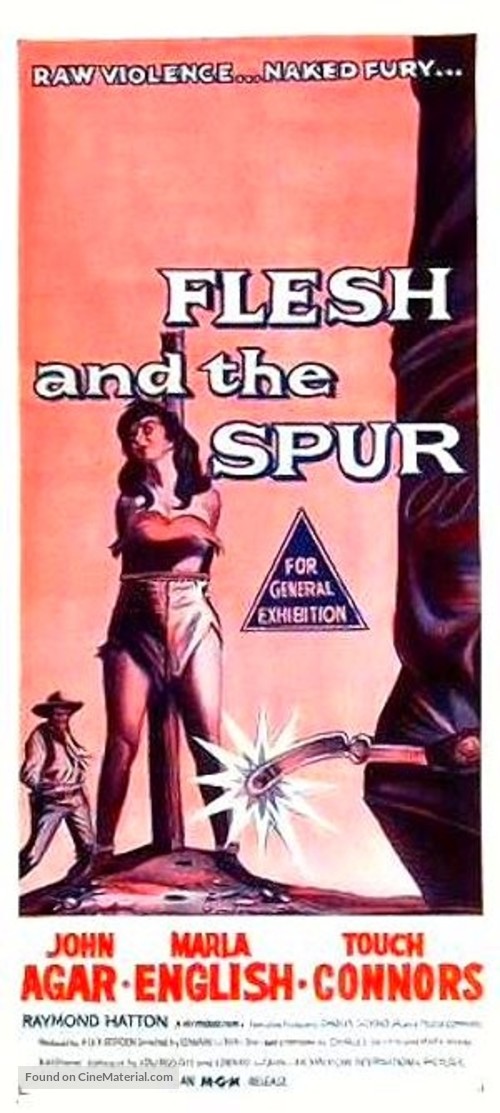 Flesh and the Spur - Australian Movie Poster