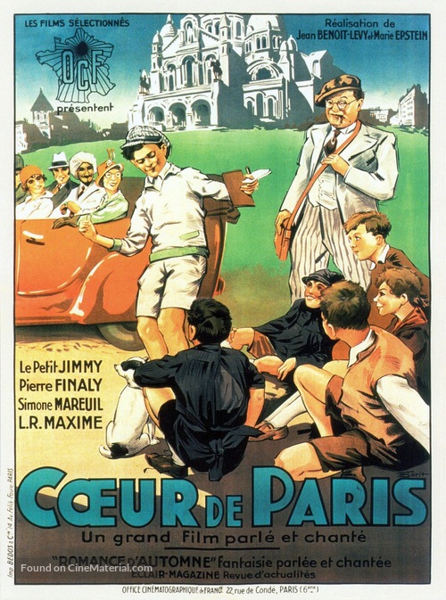 Coeur de Paris - French Movie Poster