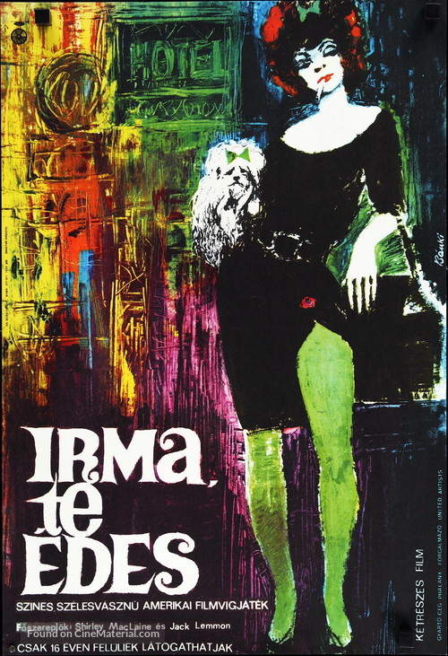 Irma la Douce - Hungarian Movie Poster