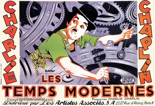 Modern Times - French Movie Poster