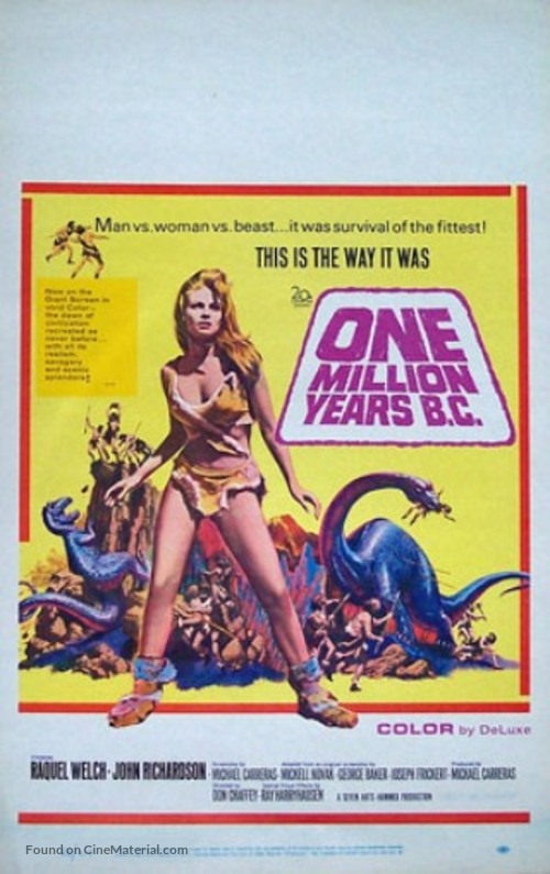 One Million Years B.C. - Movie Poster