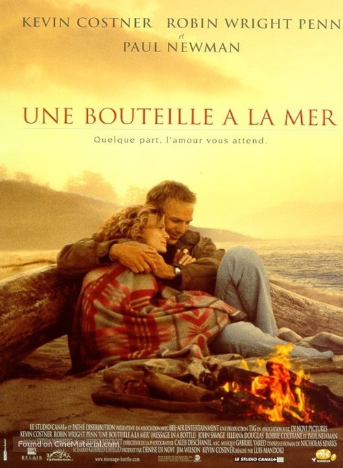 Message in a Bottle - French Movie Poster