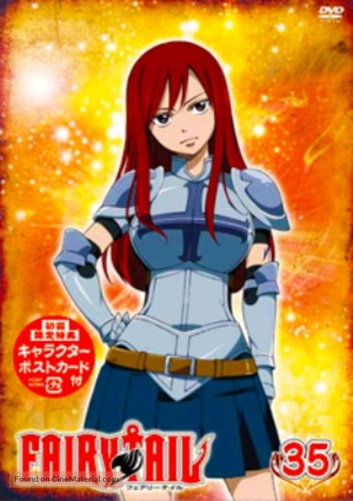 &quot;Fairy Tail&quot; - Japanese DVD movie cover