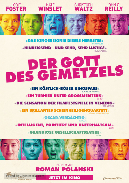 Carnage - German Movie Poster