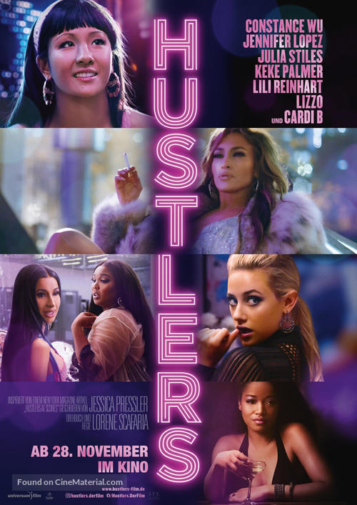 Hustlers - German Movie Poster