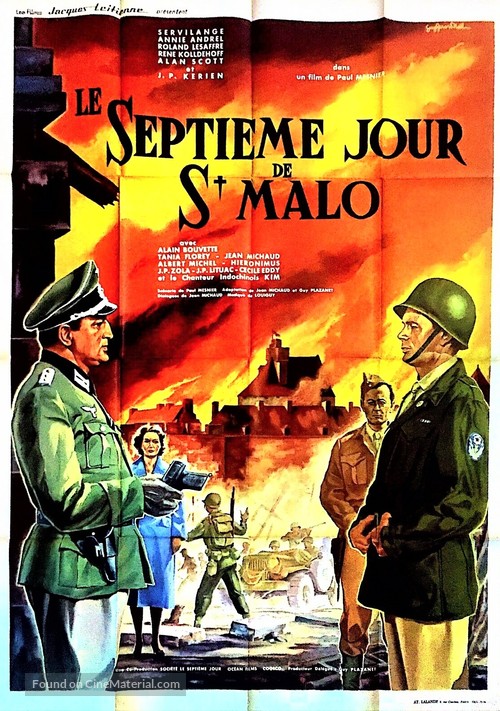 Le 7eme jour de Saint-Malo - French Movie Poster