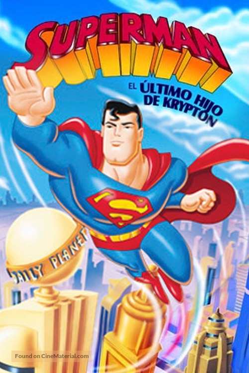 Superman: The Last Son of Krypton - Spanish DVD movie cover