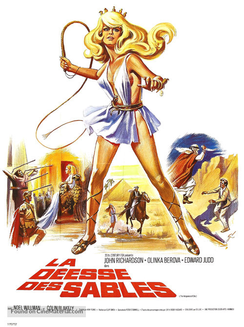 The Vengeance of She - French Movie Poster