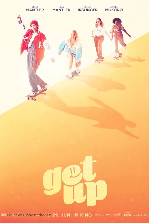 Get Up - German Movie Poster