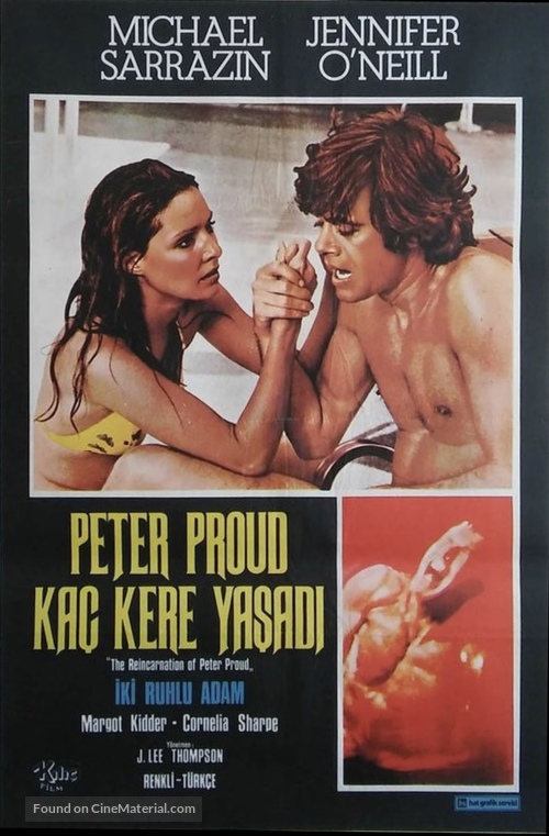 The Reincarnation of Peter Proud - Turkish Movie Poster
