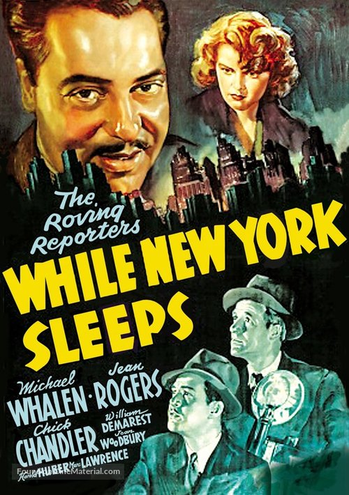 While New York Sleeps - DVD movie cover