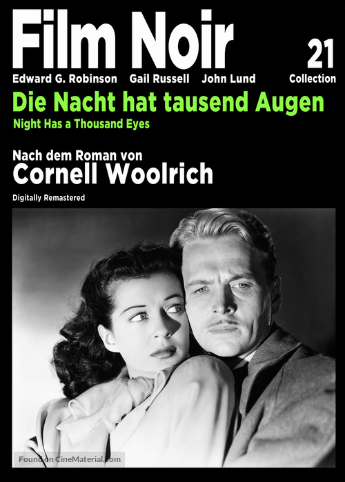 Night Has a Thousand Eyes - German DVD movie cover