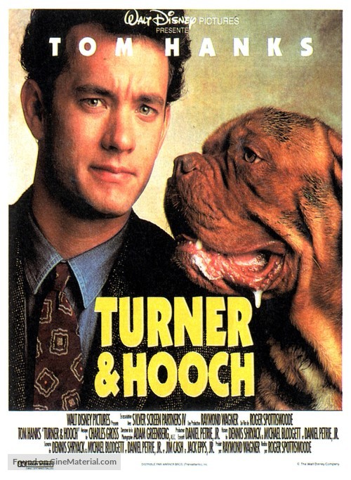 Turner And Hooch - French Movie Poster
