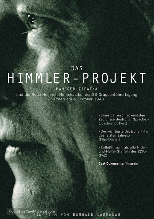 Das Himmler Projekt - German Movie Poster