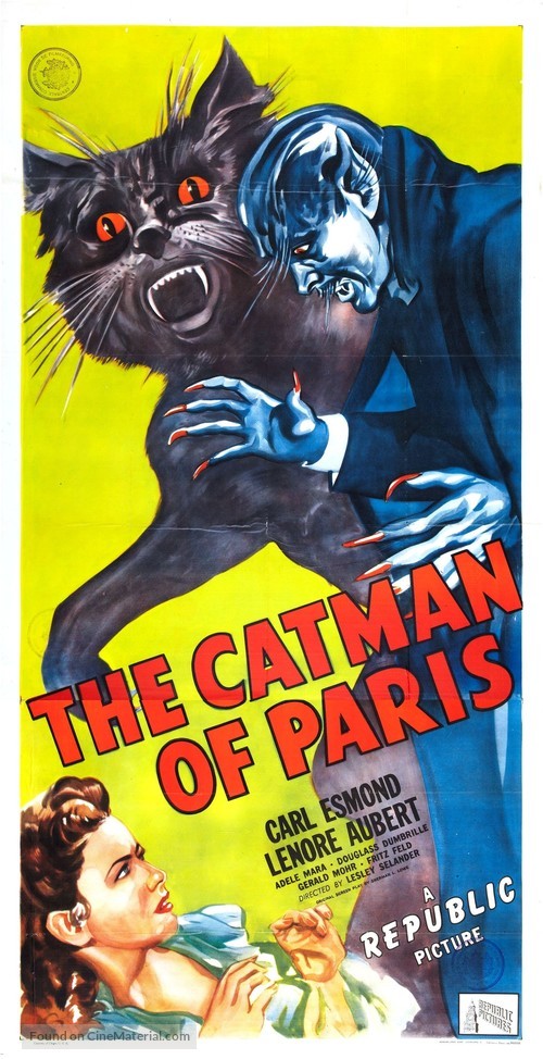 The Catman of Paris - Movie Poster