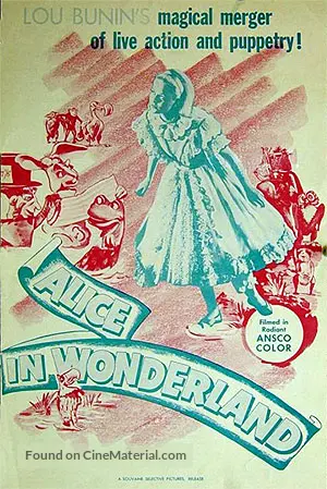 Alice in Wonderland - Movie Poster