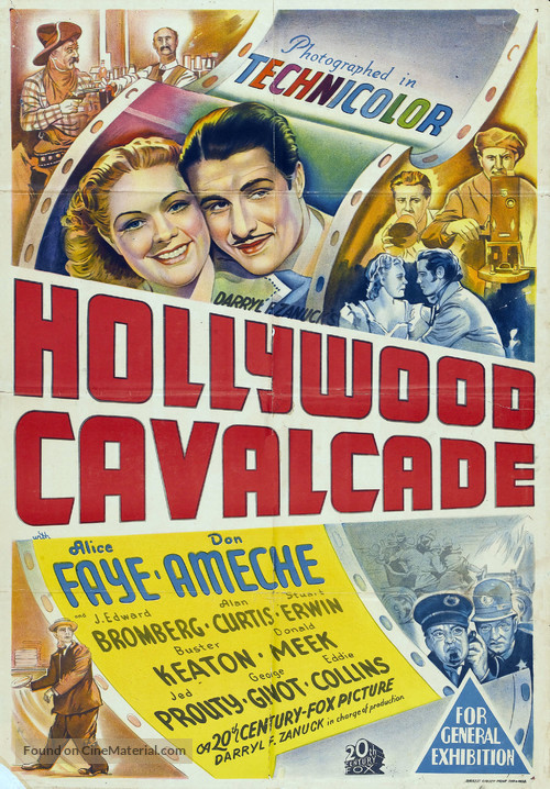 Hollywood Cavalcade - Australian Movie Poster