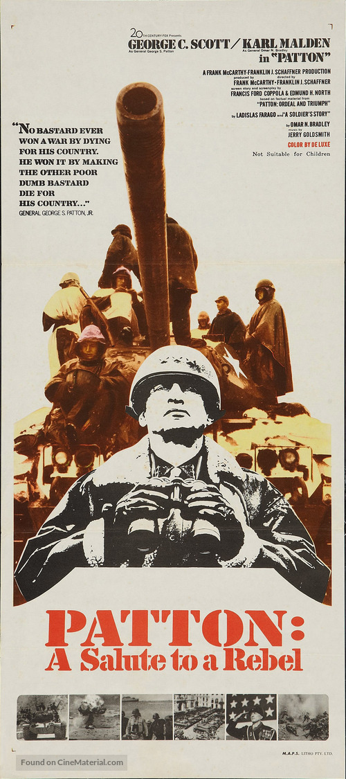 Patton - Australian Movie Poster