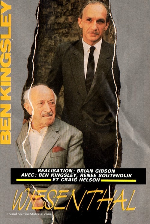 Murderers Among Us: The Simon Wiesenthal Story - French Movie Cover