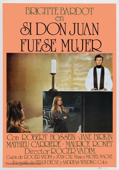 Don Juan ou Si Don Juan &eacute;tait une femme... - Spanish Movie Poster