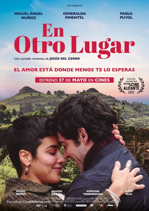 En otro lugar - Spanish Movie Poster